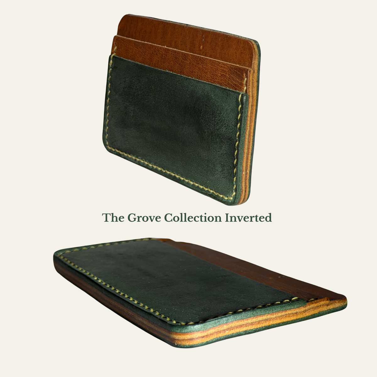 The Grove Collection Cardholder - Inverted