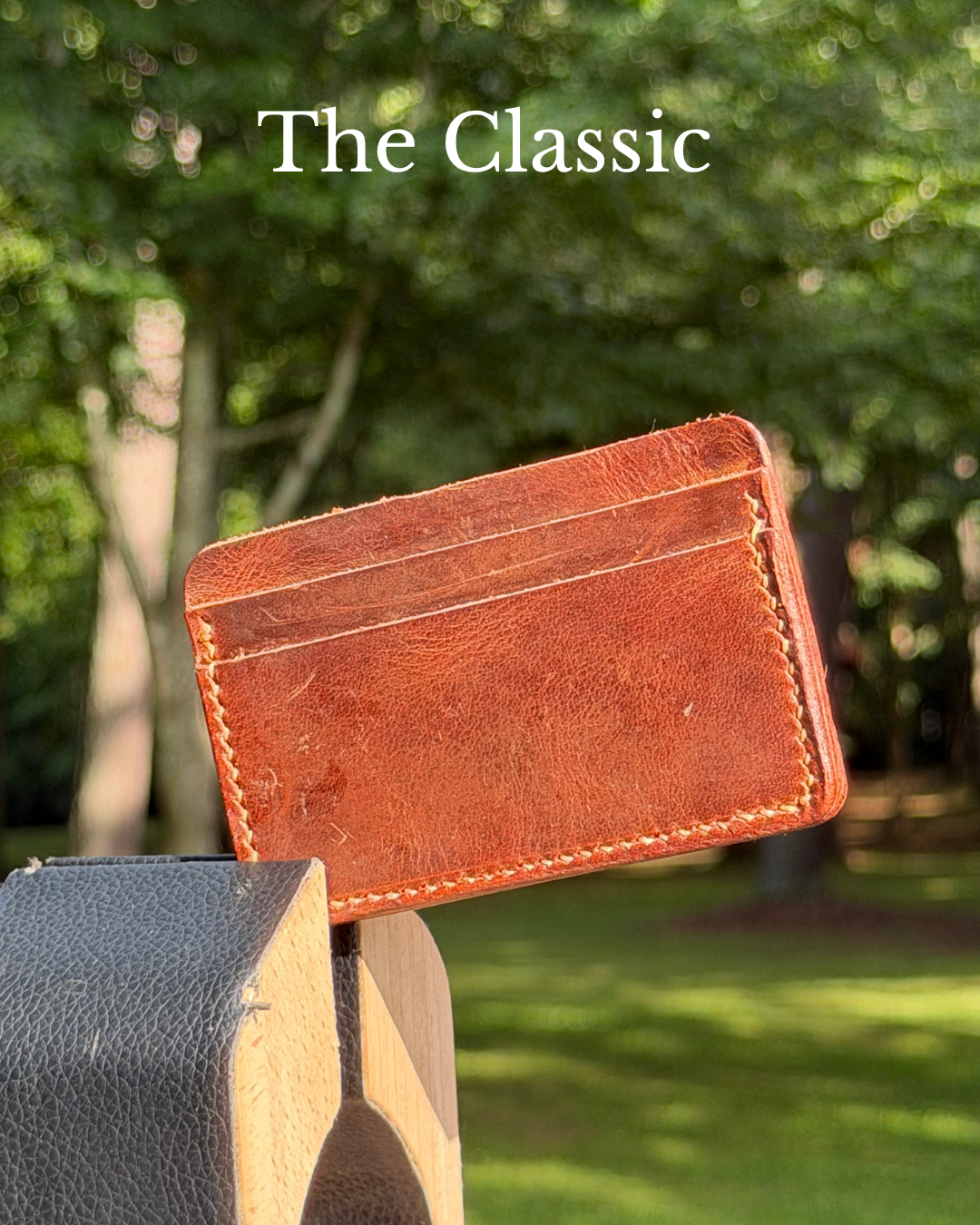 Three Oaks Leather Cardholder