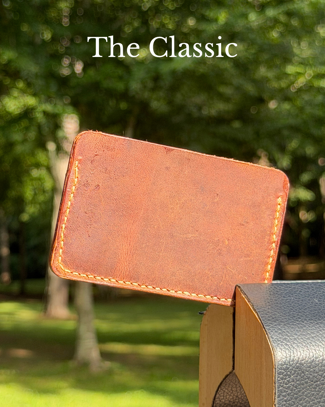 Three Oaks Leather Cardholder