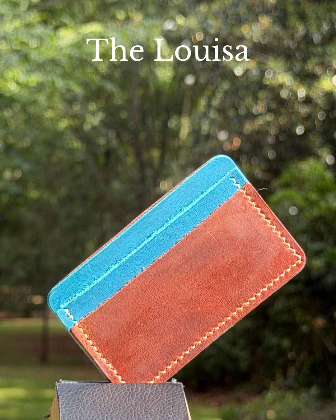 Three Oaks Leather Cardholder