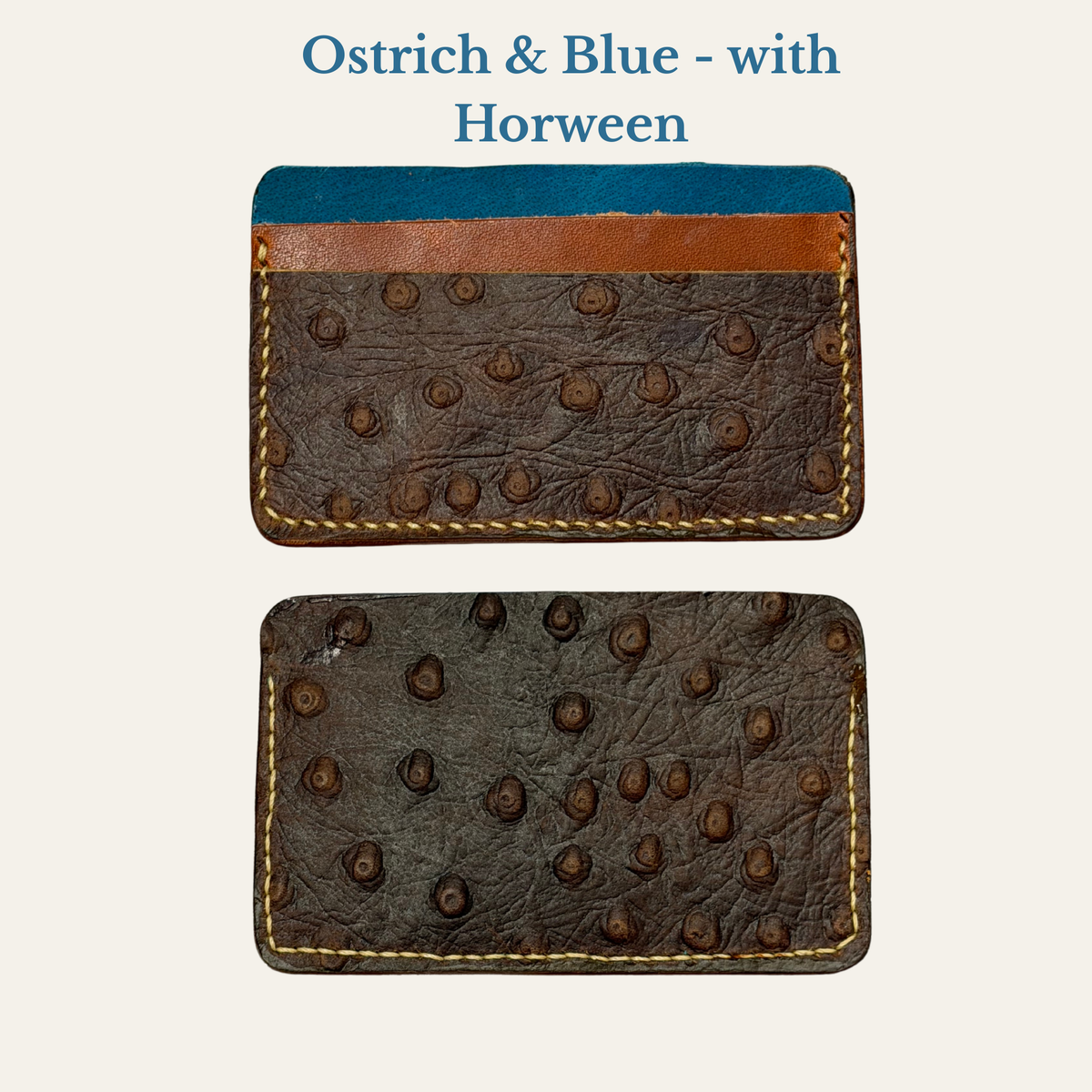 The Ostrich Collection Cardholder