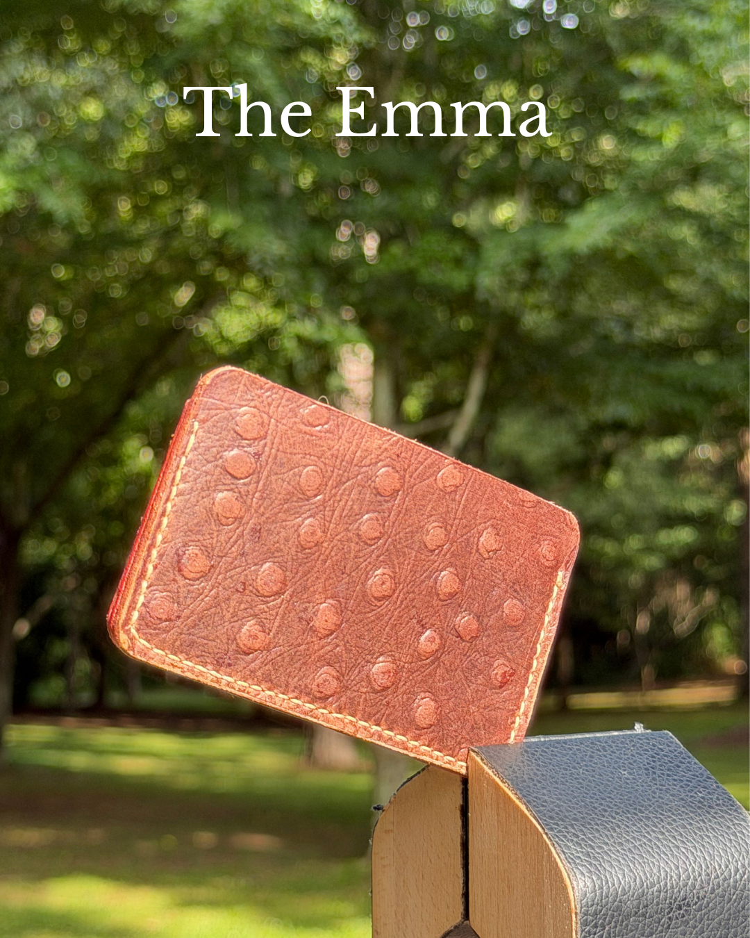 Three Oaks Leather Cardholder