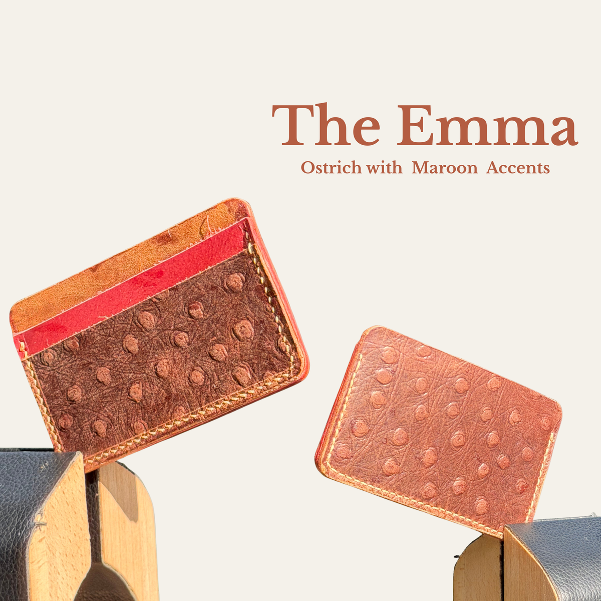 The Ostrich Collection Cardholder